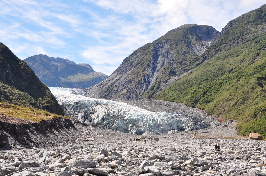 The walk wasn't quite as pretty as Franz Josef, but the glacier was just as nice.